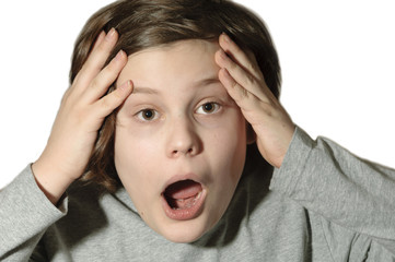 Boy Cannot Believe What He Hears