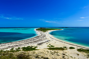 Fototapeta na wymiar Bush Key in the Dry Tortugas National Park