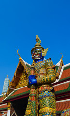 Fototapeta premium wat Phra Kaeo Grand Palace - Statue