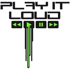 Play It Loud Music Logo