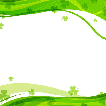 Vector Illustration of a St. Patrick's Day Background