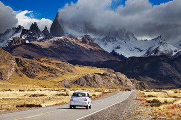 Road to Mount Fitz Roy, Patagonia, Argentina
