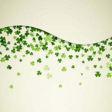 Vector Illustration of a St. Patrick's Day Background