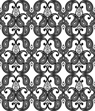 Paisley vector wallpaper