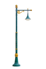 Light pole isolated