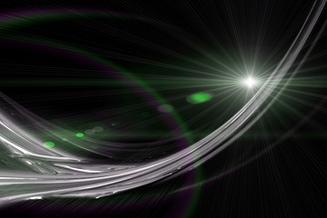 futuristic wave background design with lights