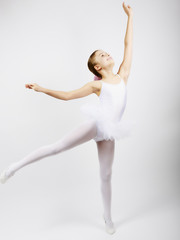 Ballet, ballerina - young and beautiful ballet dancer © Gorilla