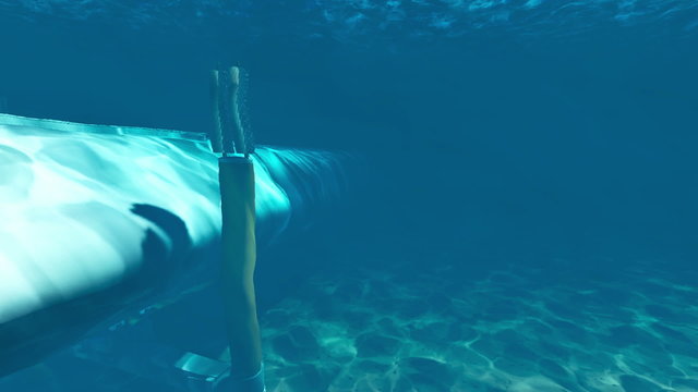 &Ouml;l Pipeline unter Wasser