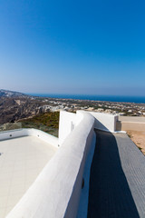 Fototapeta premium View of Fira town - Santorini island,Crete,Greece.