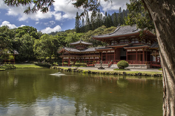 Temple in the garden