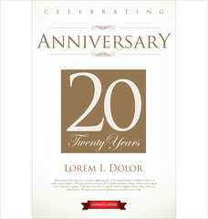 Anniversary background