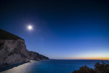 Porto Katsiki by moonlight