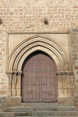 Fototapeta na wymiar Kościół San Martin, Plasencia, Cáceres, Estremadura, Hiszpania