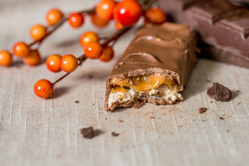 Closeup chocolate