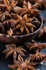 star anise in a bowl