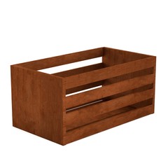 realistic 3d model of crate