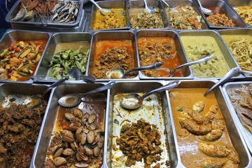 Thai cuisine - food buffet in Bangkok