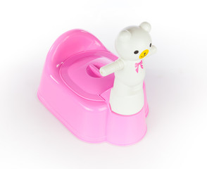 Baby toilet bowl great for teaching