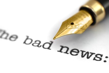 The bad news