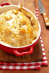 Fillet Wellington in puff pastry