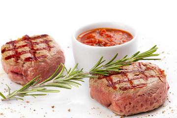 Steak medium rare