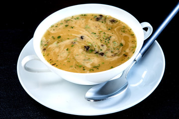 Waldpilz-Creme-Suppe