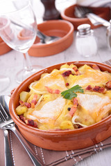 baked potato gratin, tartiflette