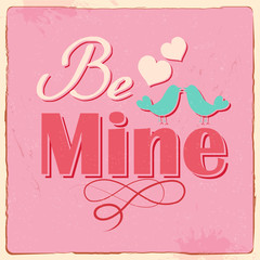 Retro Love Background