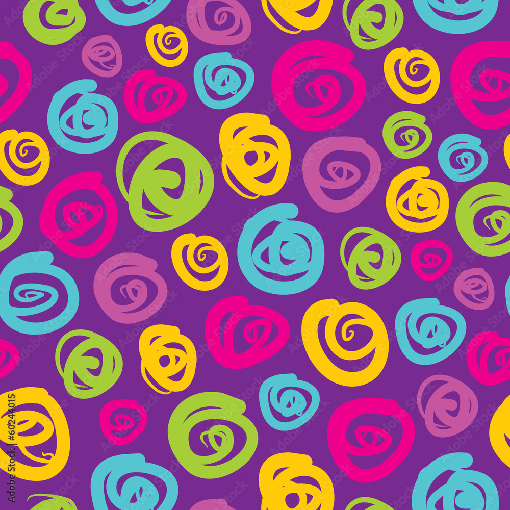 Poster abstract geometric background - seamless vector pattern