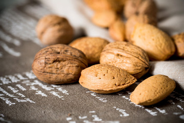 Vintage styled Mixed nuts