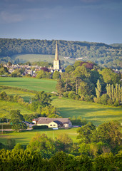 Idyllic rural landscape, Cotswolds UK