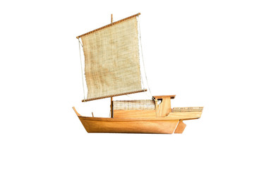 CHALOM THAIYUAN BOAT a White background