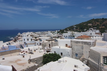mandraki città isola di nisyros grecia