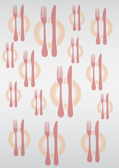 Cutlery background