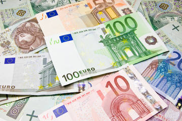 Euro European currency - money