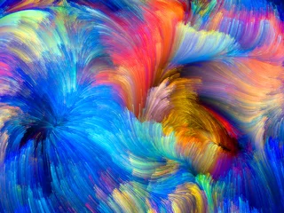 Selbstklebende Fototapeten Color Flower © agsandrew