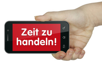 Zeit zu handeln. mobil