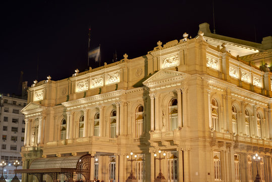 Colon Theatre in Buenos Aires, Argentina.