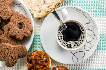 Breakfast background
