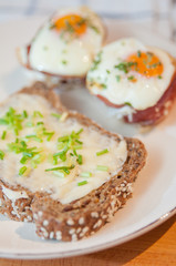 Ham and Eggs Cupcakes