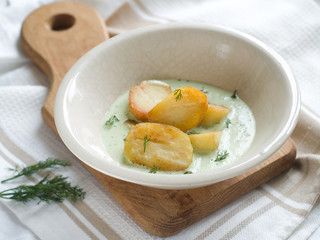 baked potatoes