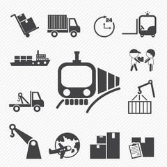 Shipping and Logistics Icons