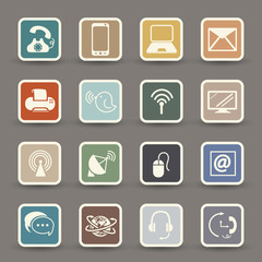 communication icons