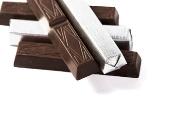 pile of chocolate chunks
