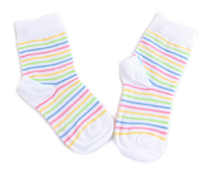 Socks isolated on white