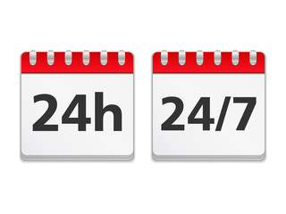 24/7 Icons