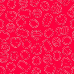 Valentine's Chocolate Background