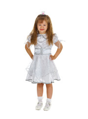 Fototapeta premium Little girl dressed as princess