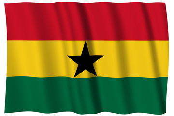 Ghana Bandiera