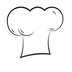 chef hat outline